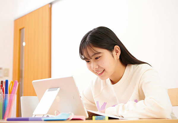 双方向リアルタイムオンライン 授業イメージ｜サイテキゼミ｜能開センター