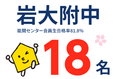 岩手県 中学受験 合格実績1