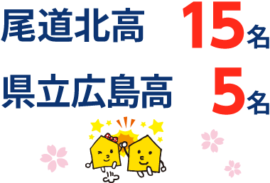 広島県 高校受験 合格実績2
