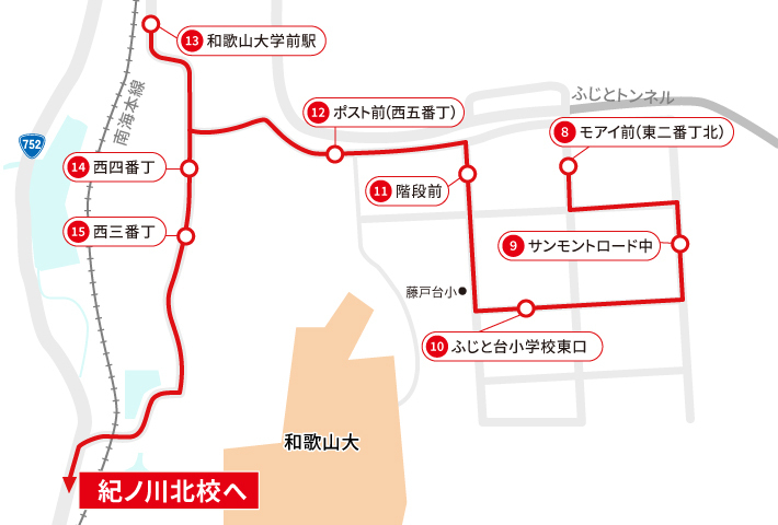 ふじと台ルート